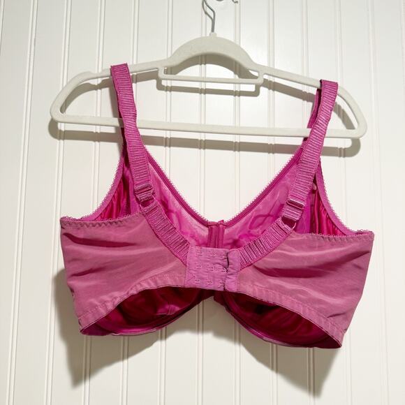 Elomi Cate Pink Wired Full Cup Bra Size 36K - Picture 5 of 5
